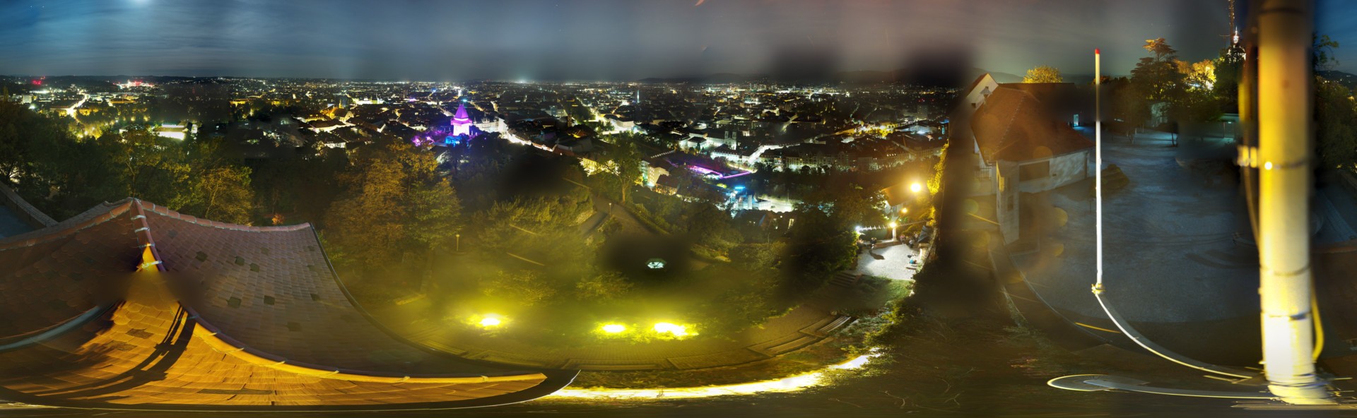 Archived image Graz: Webcam Castle Rock