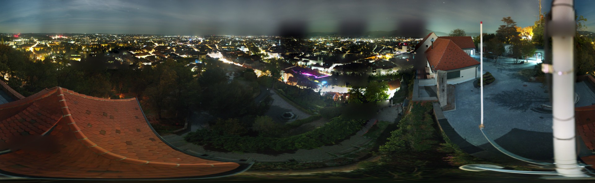 Archived image Graz: Webcam Castle Rock