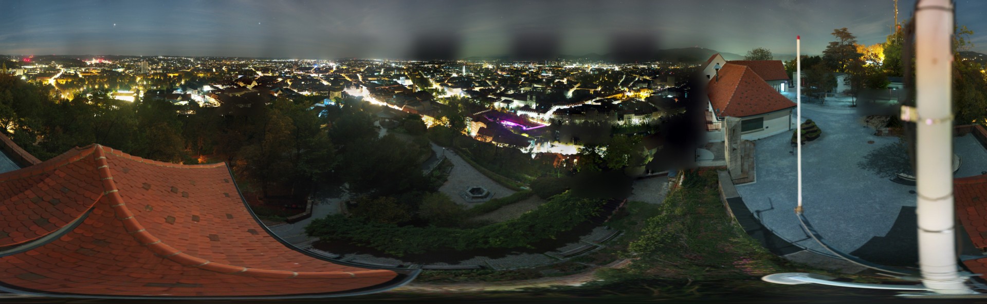 Archived image Graz: Webcam Castle Rock