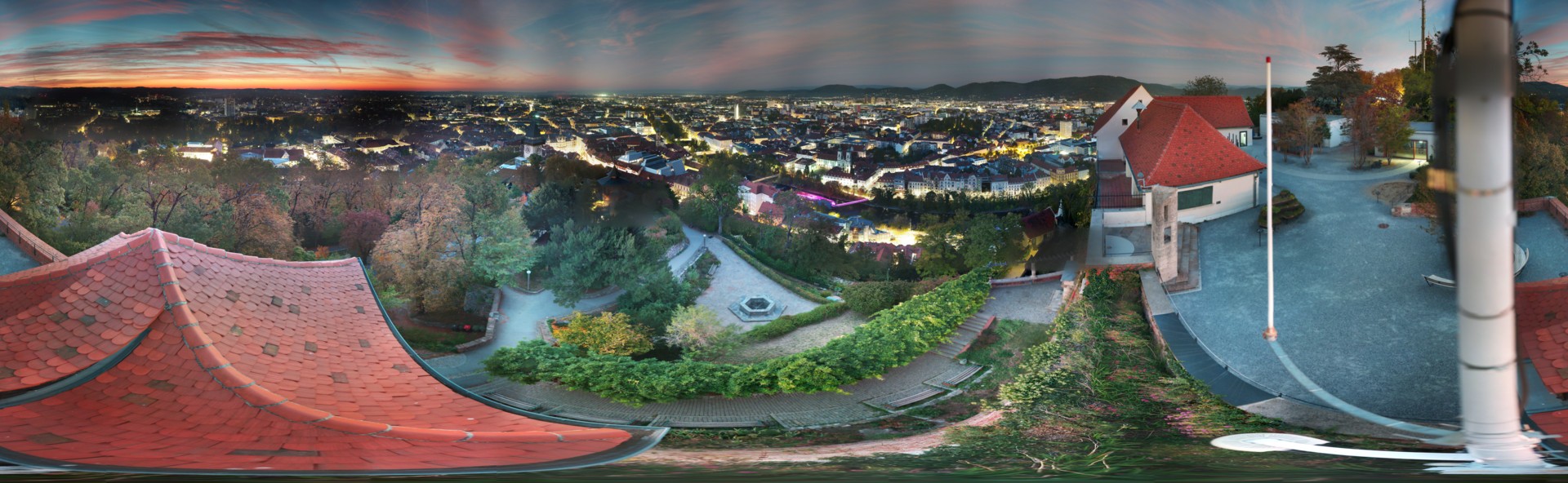 Archived image Graz: Webcam Castle Rock