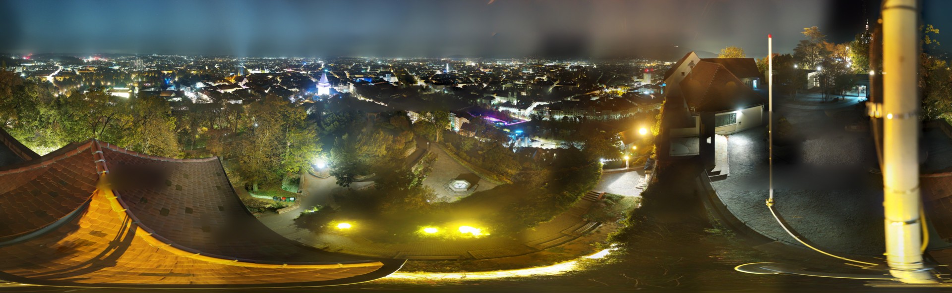 Archived image Graz: Webcam Castle Rock
