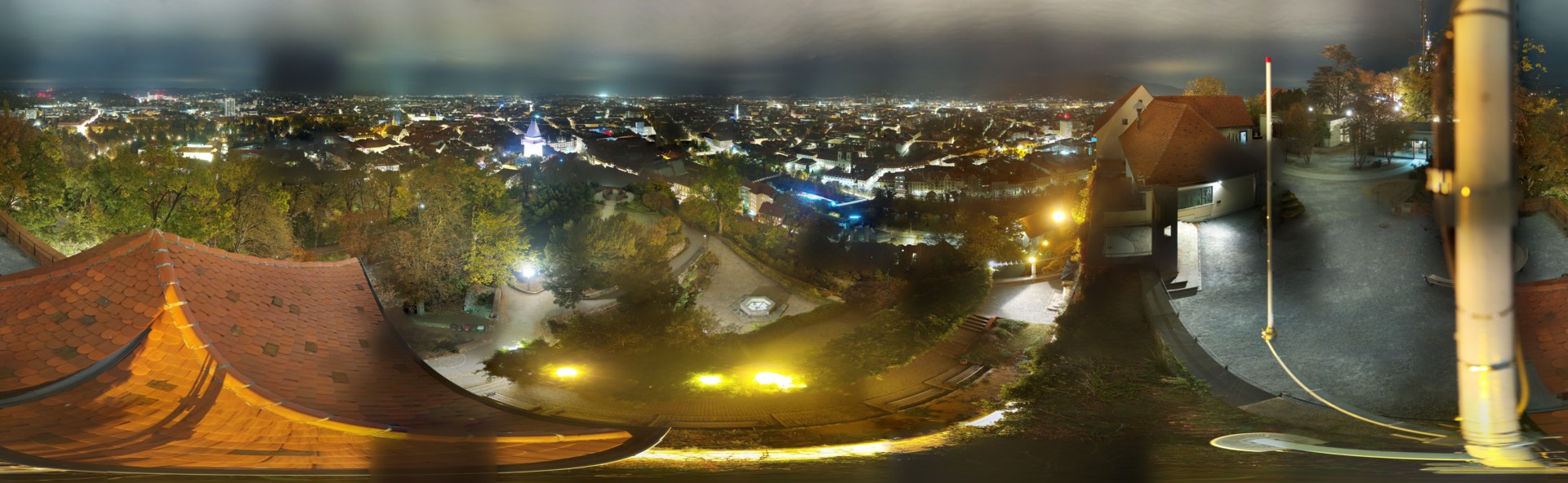 Archived image Graz: Webcam Castle Rock