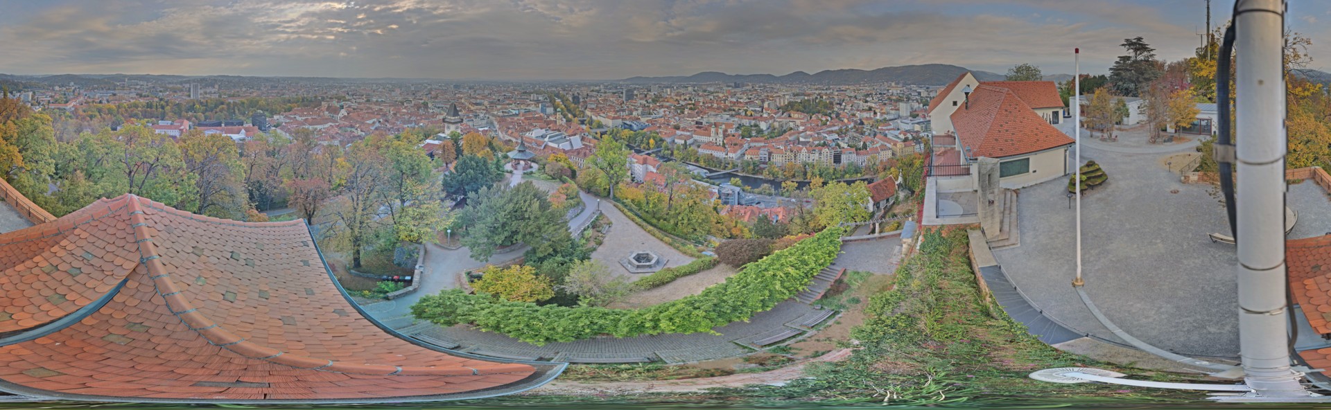 Archived image Graz: Webcam Castle Rock