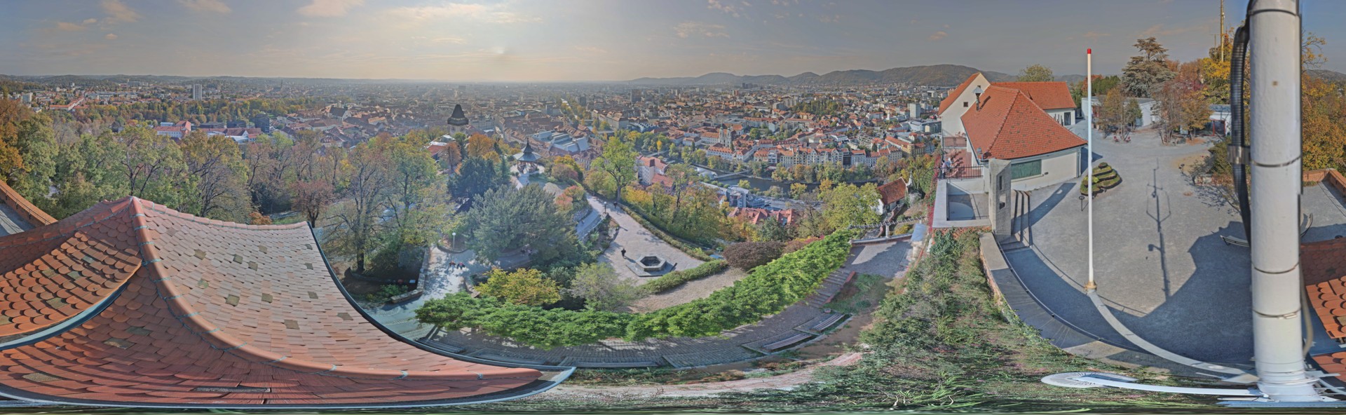 Archived image Graz: Webcam Castle Rock