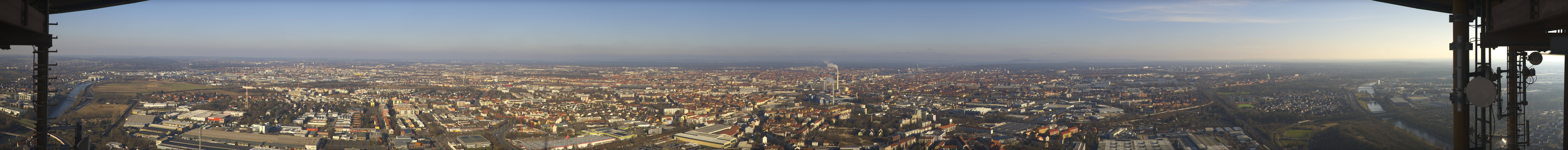 Archiv Foto Webcam Nürnberg (Fernmeldeturm)