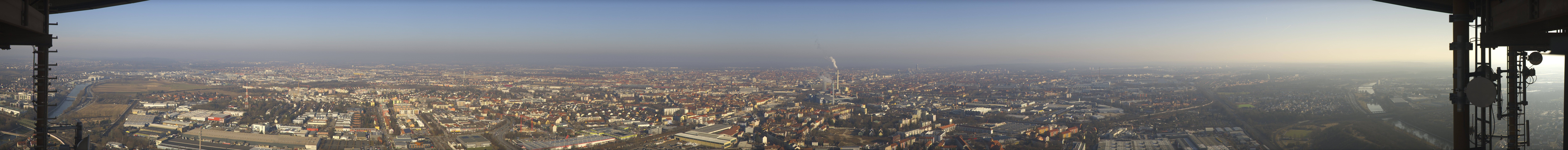 Archived image Webcam Nuremberg (telecommunication tower)