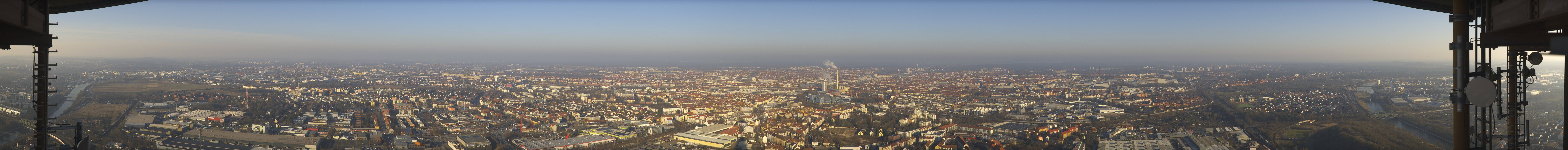 Archived image Webcam Nuremberg (telecommunication tower)