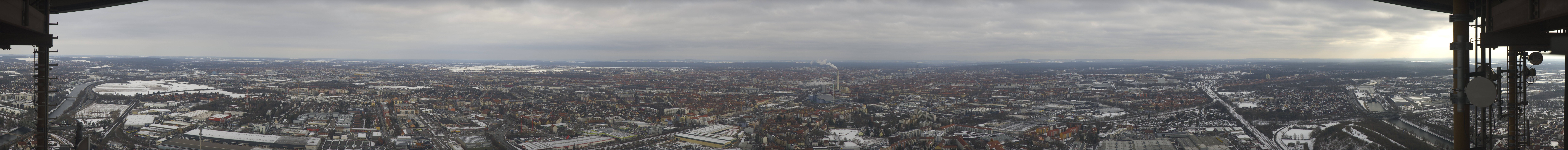 Archiv Foto Webcam Nürnberg (Fernmeldeturm)