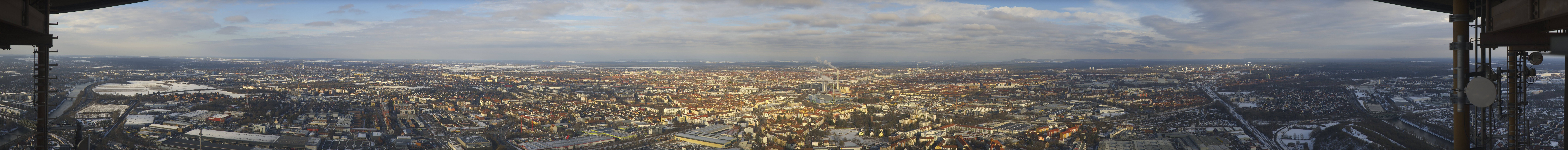 Archiv Foto Webcam Nürnberg (Fernmeldeturm)