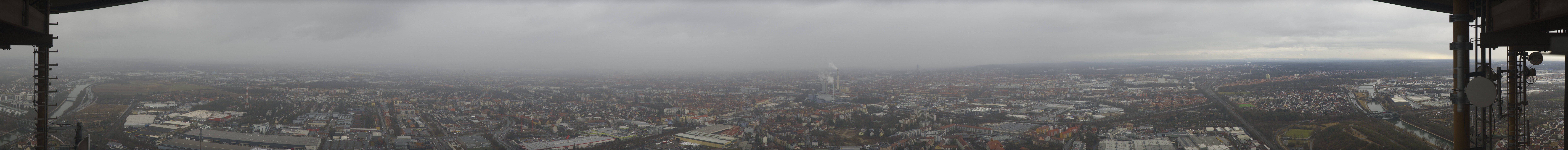 Archiv Foto Webcam Nürnberg (Fernmeldeturm)