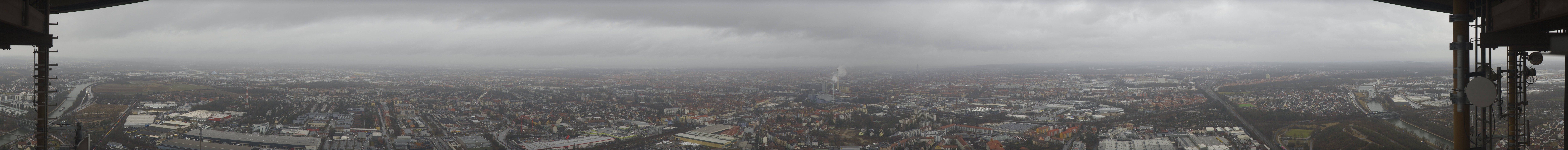 Archiv Foto Webcam Nürnberg (Fernmeldeturm)