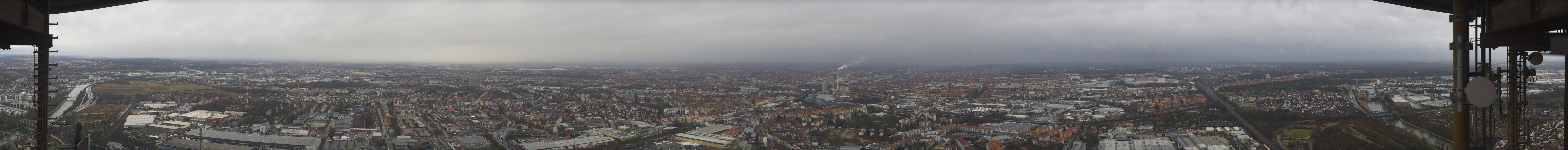 Archiv Foto Webcam Nürnberg (Fernmeldeturm)