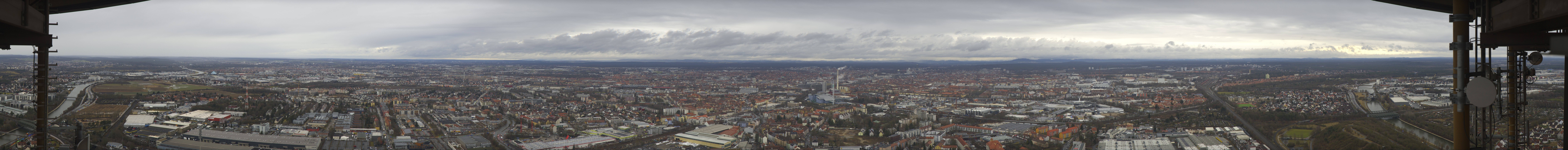 Archiv Foto Webcam Nürnberg (Fernmeldeturm)