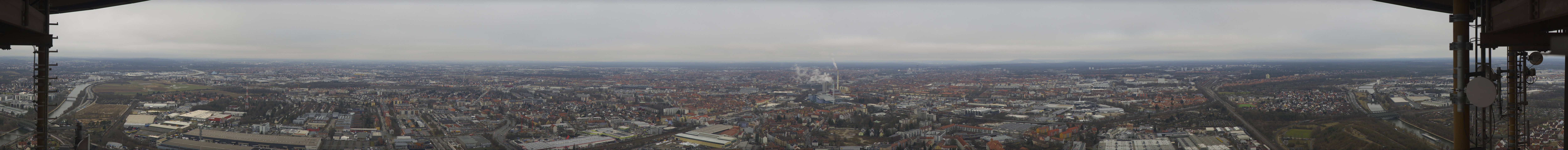 Archiv Foto Webcam Nürnberg (Fernmeldeturm)