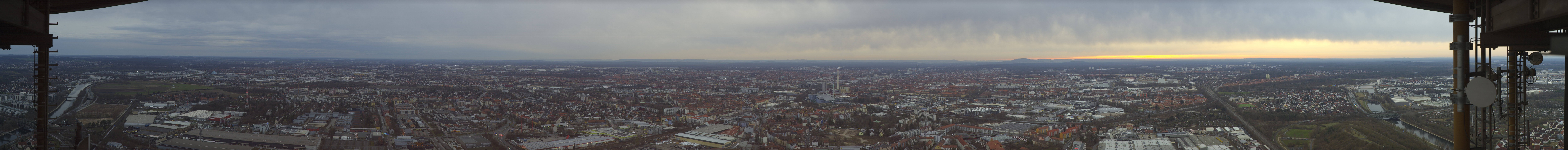 Archiv Foto Webcam Nürnberg (Fernmeldeturm)
