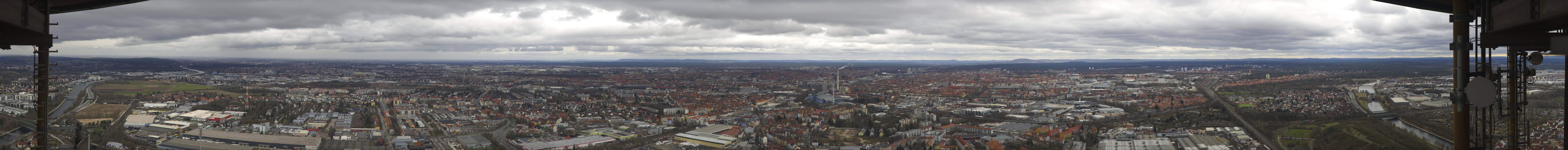 Archiv Foto Webcam Nürnberg (Fernmeldeturm)
