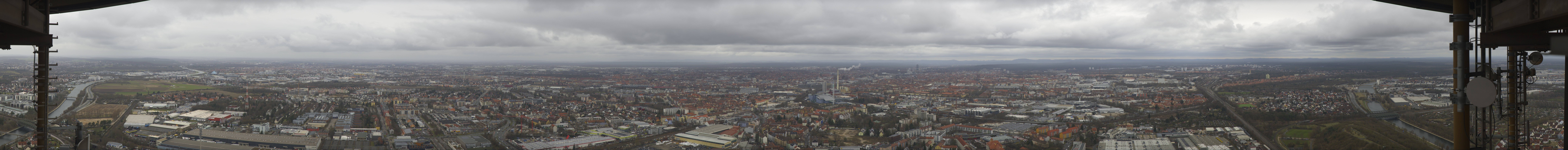 Archiv Foto Webcam Nürnberg (Fernmeldeturm)