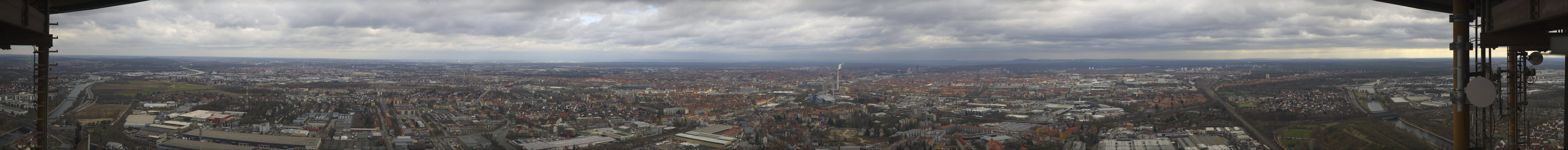 Archiv Foto Webcam Nürnberg (Fernmeldeturm)