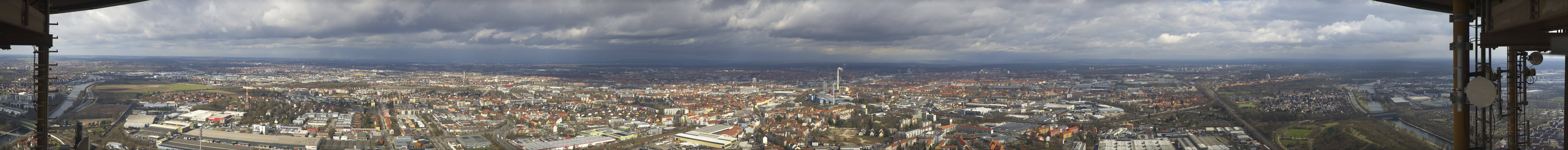 Archiv Foto Webcam Nürnberg (Fernmeldeturm)