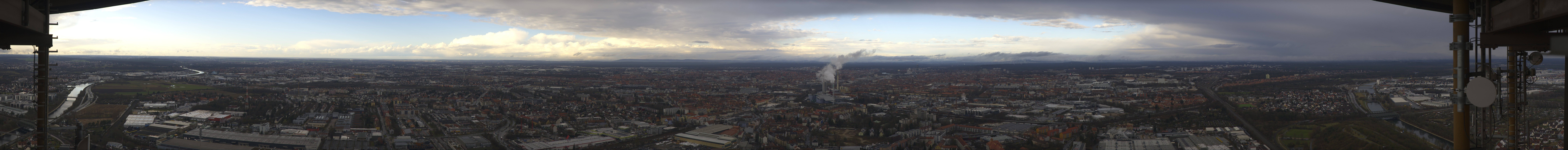 Archiv Foto Webcam Nürnberg (Fernmeldeturm)