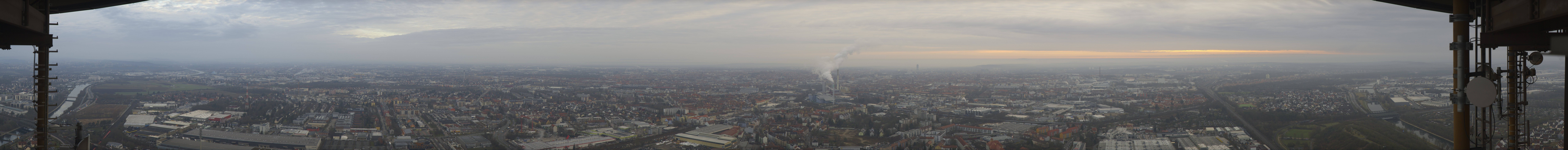 Archiv Foto Webcam Nürnberg (Fernmeldeturm)