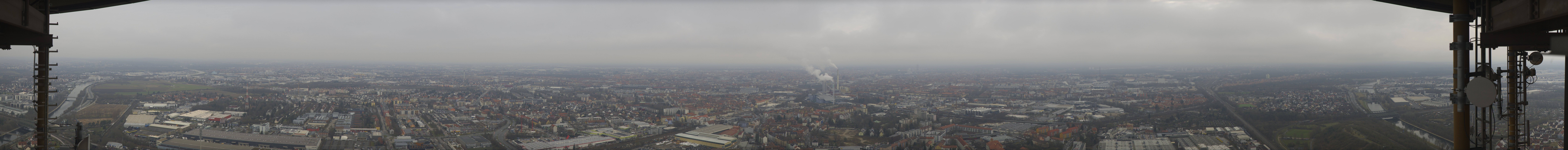 Archiv Foto Webcam Nürnberg (Fernmeldeturm)