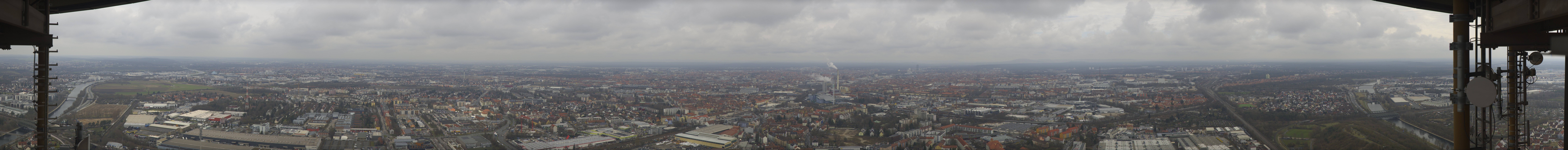 Archiv Foto Webcam Nürnberg (Fernmeldeturm)