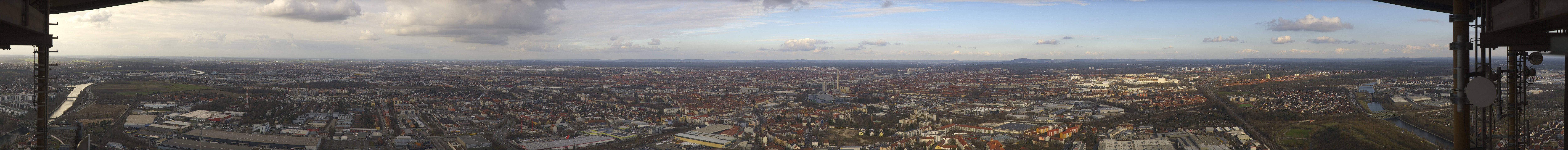 Archiv Foto Webcam Nürnberg (Fernmeldeturm)