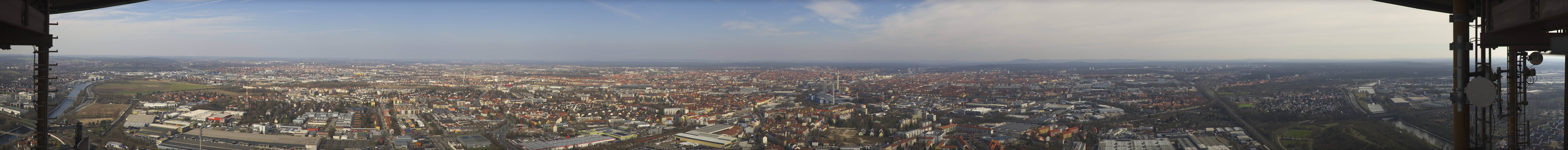 Archiv Foto Webcam Nürnberg (Fernmeldeturm)
