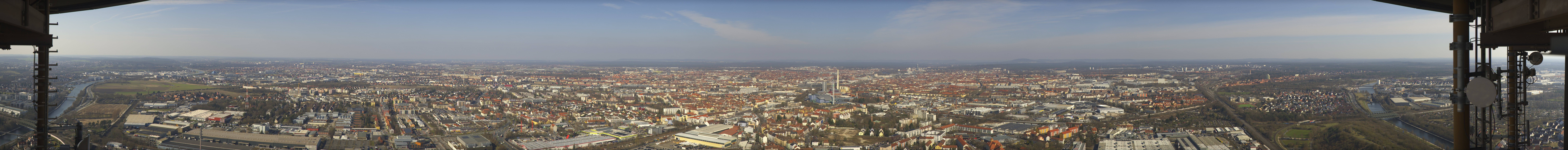 Archiv Foto Webcam Nürnberg (Fernmeldeturm)