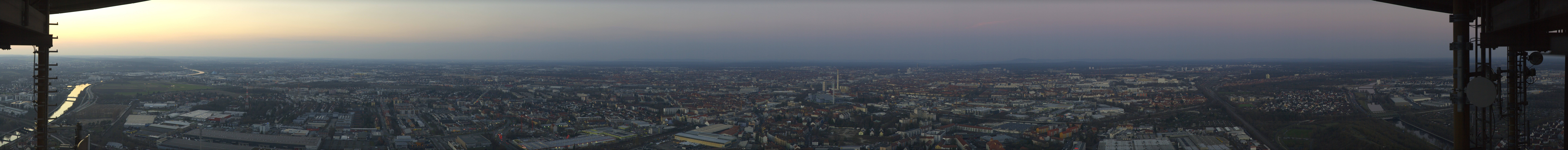 Archiv Foto Webcam Nürnberg (Fernmeldeturm)