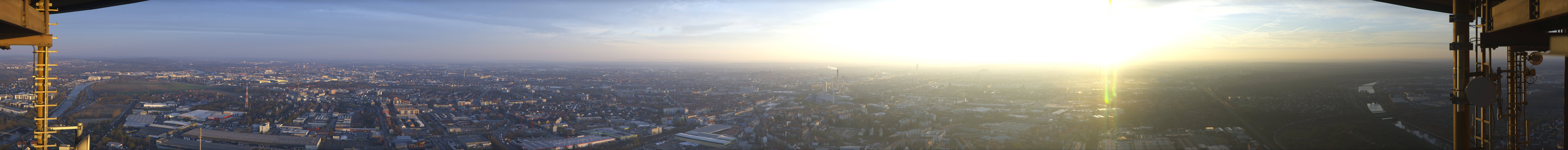 Archived image Webcam Nuremberg (telecommunication tower)