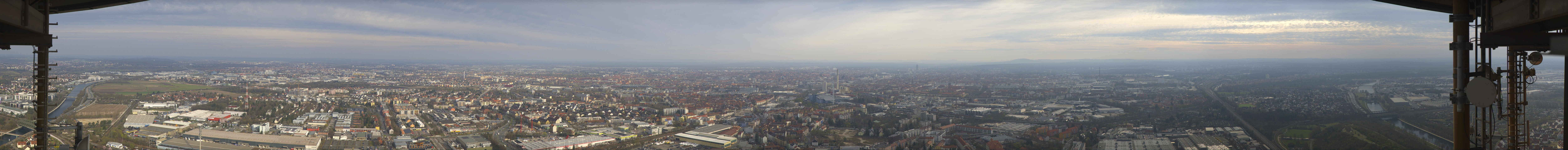 Archived image Webcam Nuremberg (telecommunication tower)
