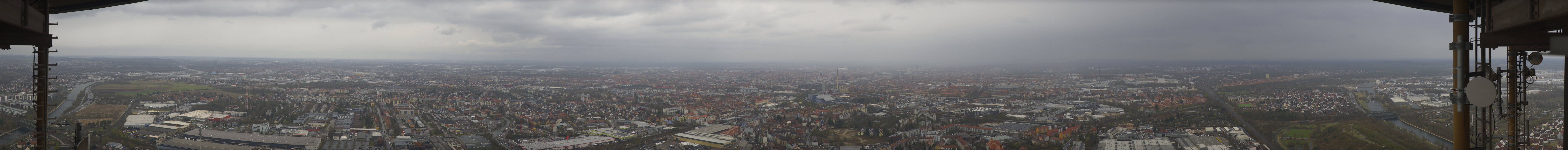 Archived image Webcam Nuremberg (telecommunication tower)