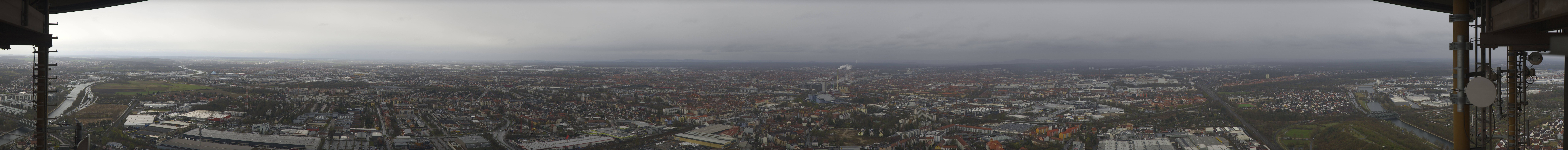 Archived image Webcam Nuremberg (telecommunication tower)