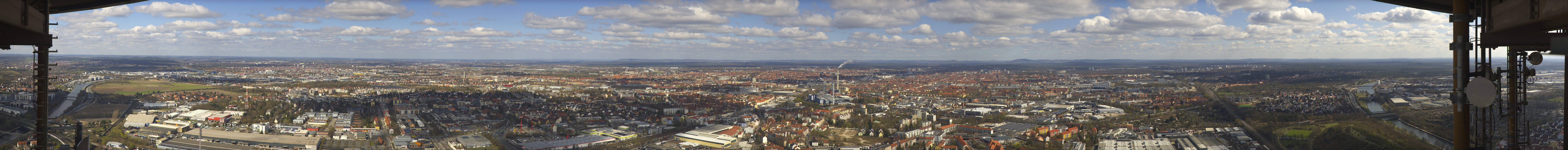 Archiv Foto Webcam Nürnberg (Fernmeldeturm)
