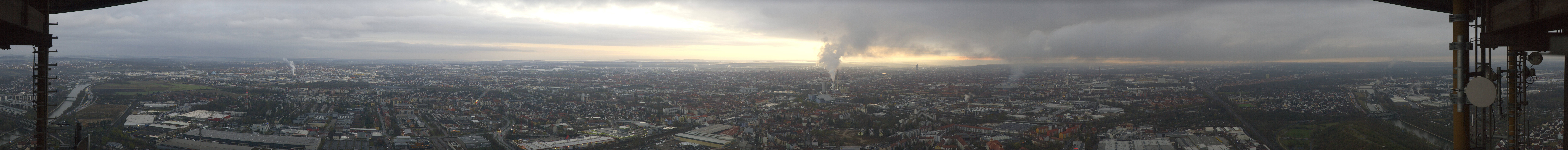 Archived image Webcam Nuremberg (telecommunication tower)
