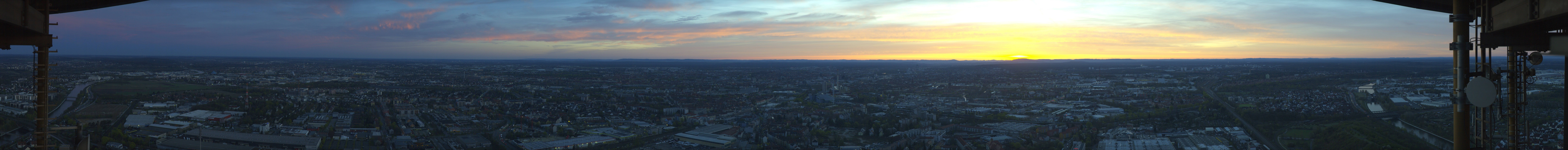 Archived image Webcam Nuremberg (telecommunication tower)