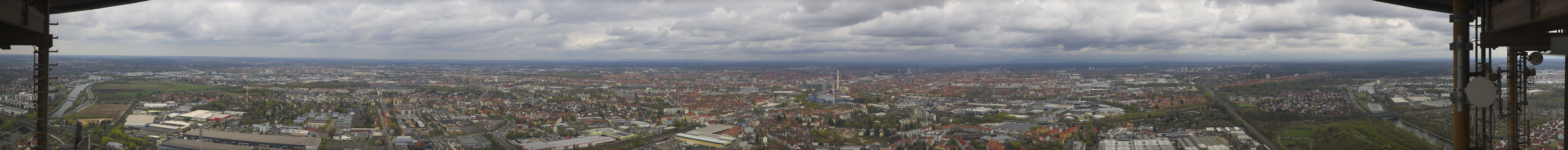 Archiv Foto Webcam Nürnberg (Fernmeldeturm)