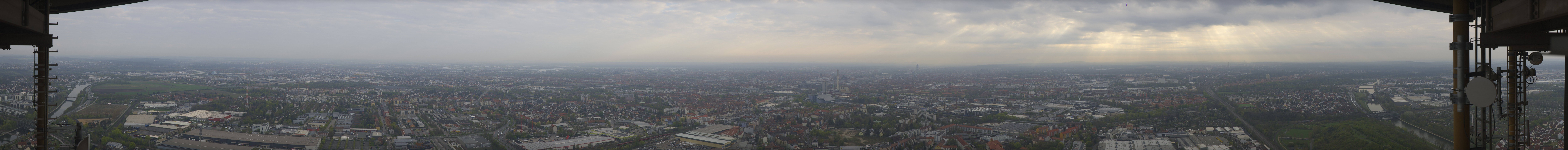 Archiv Foto Webcam Nürnberg (Fernmeldeturm)