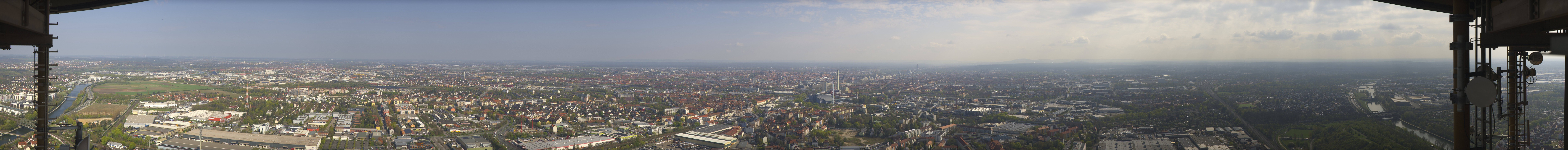 Archiv Foto Webcam Nürnberg (Fernmeldeturm)