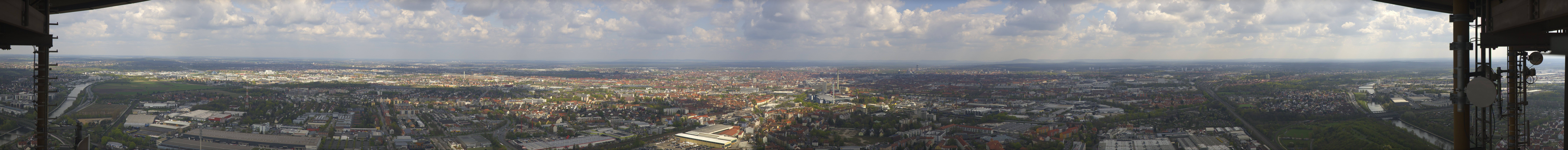 Archiv Foto Webcam Nürnberg (Fernmeldeturm)