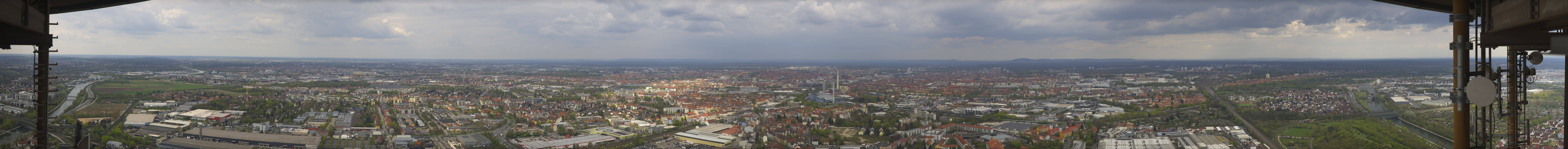 Archiv Foto Webcam Nürnberg (Fernmeldeturm)