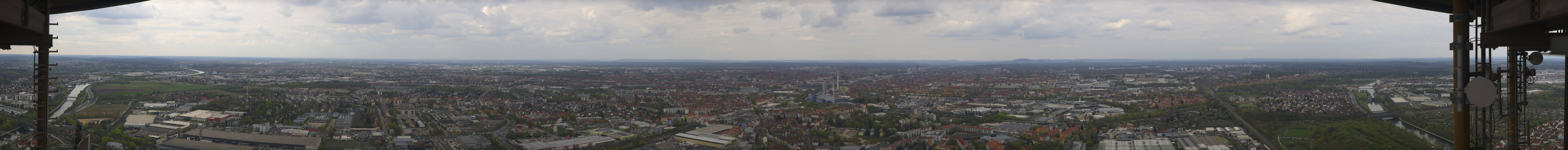 Archiv Foto Webcam Nürnberg (Fernmeldeturm)