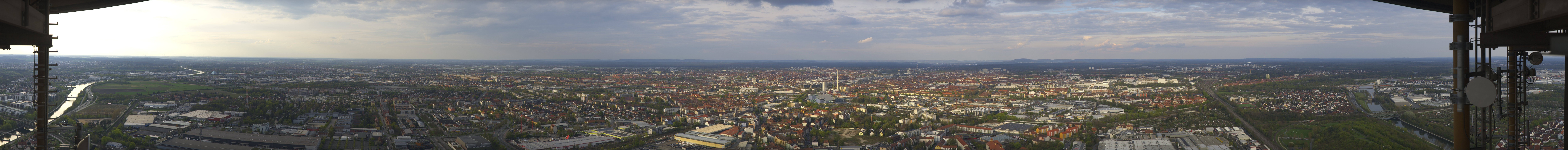 Archiv Foto Webcam Nürnberg (Fernmeldeturm)