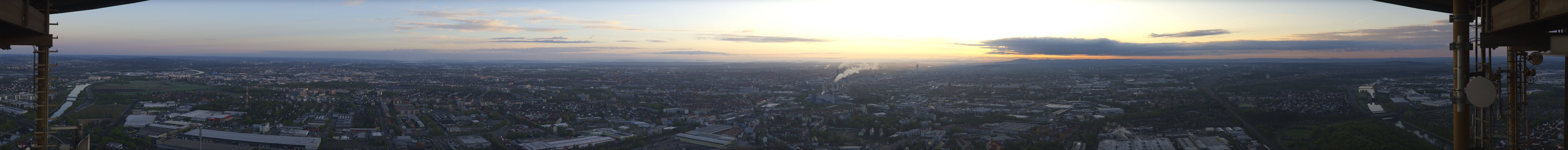 Archiv Foto Webcam Nürnberg (Fernmeldeturm)