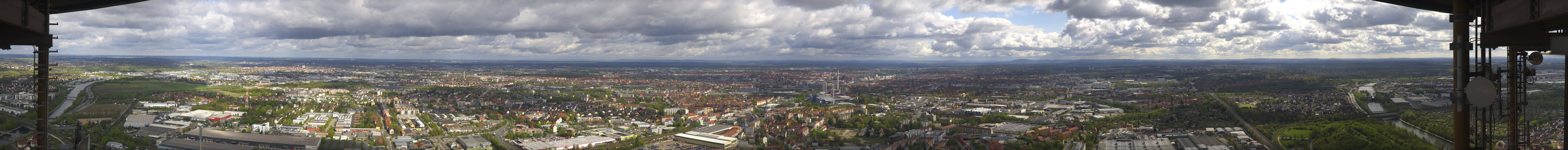 Archiv Foto Webcam Nürnberg (Fernmeldeturm)