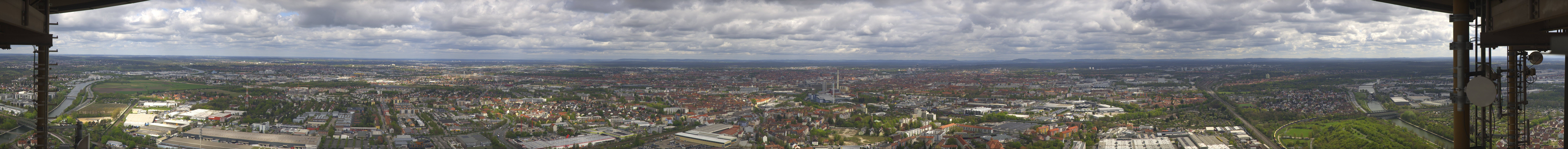 Archiv Foto Webcam Nürnberg (Fernmeldeturm)