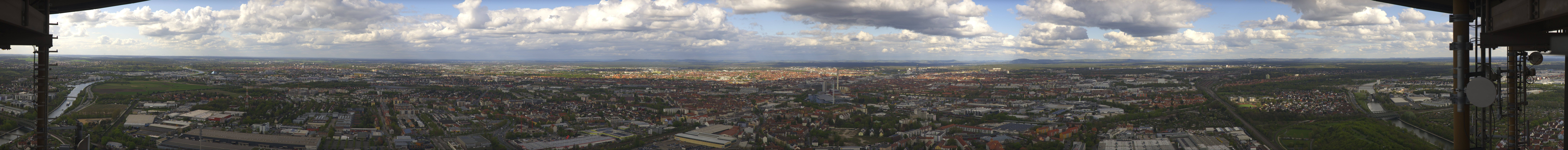 Archiv Foto Webcam Nürnberg (Fernmeldeturm)