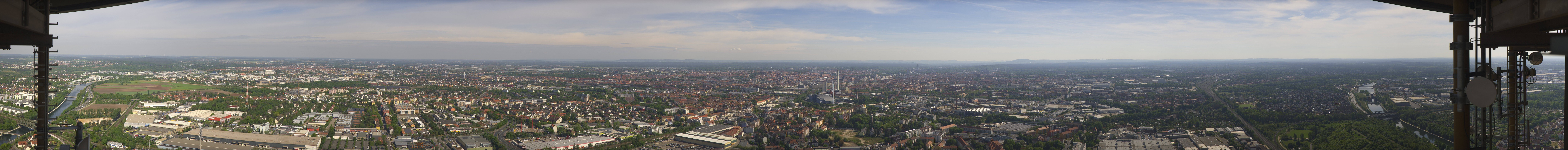 Archiv Foto Webcam Nürnberg (Fernmeldeturm)